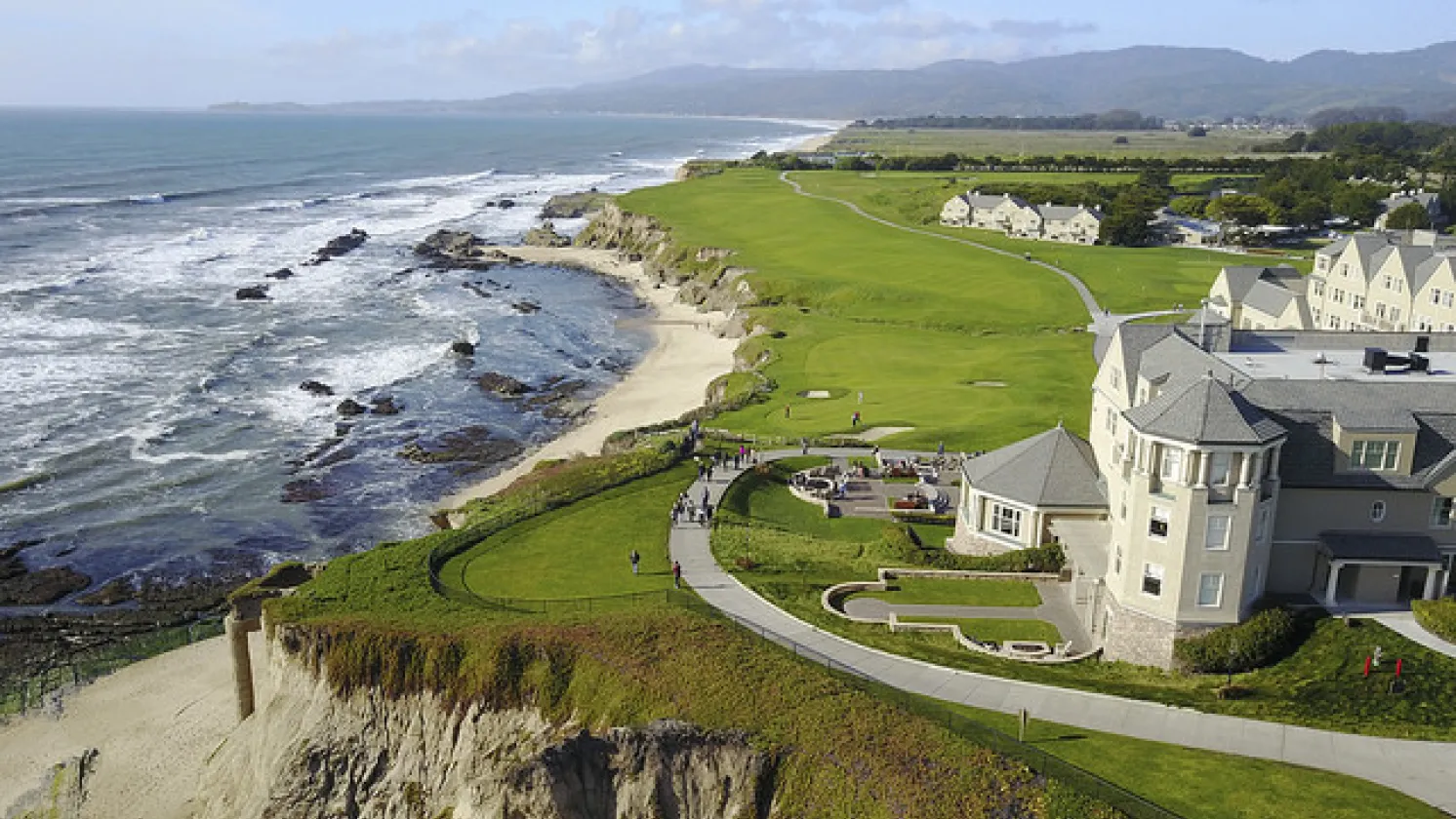 Building at the water