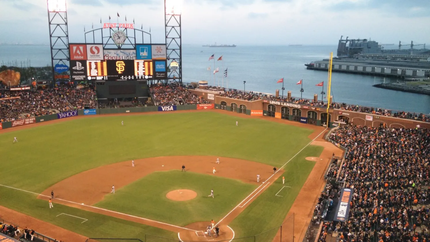 View of AT&T Park in San Francisco