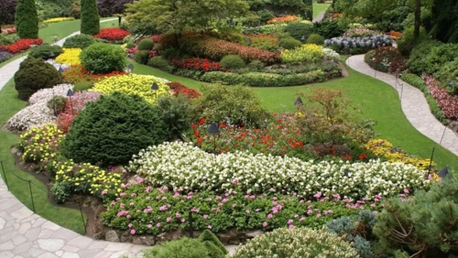 Butchart gardens
