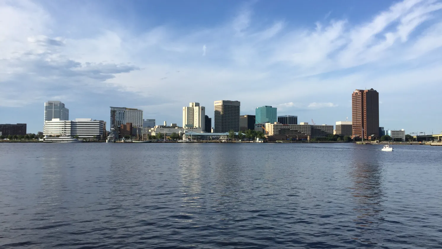 Norfolk Virginia Skyline