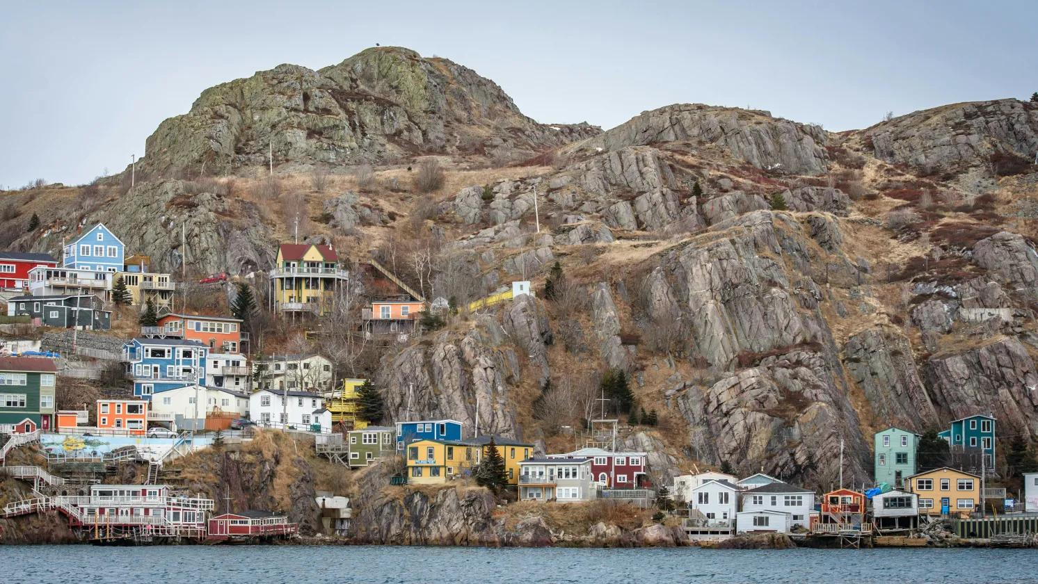 Colorful Houses in Newfoundland