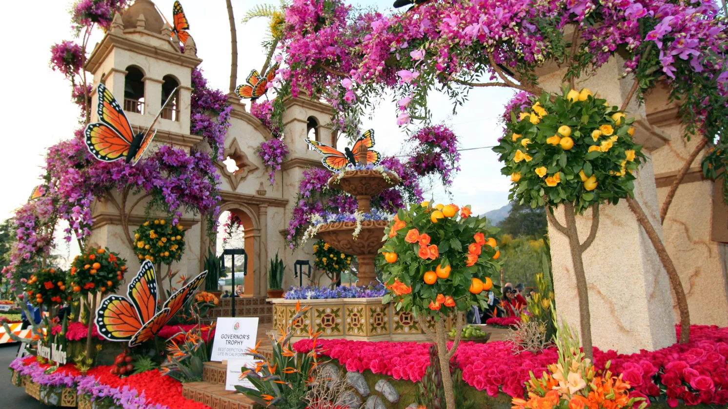 Rose Parade float
