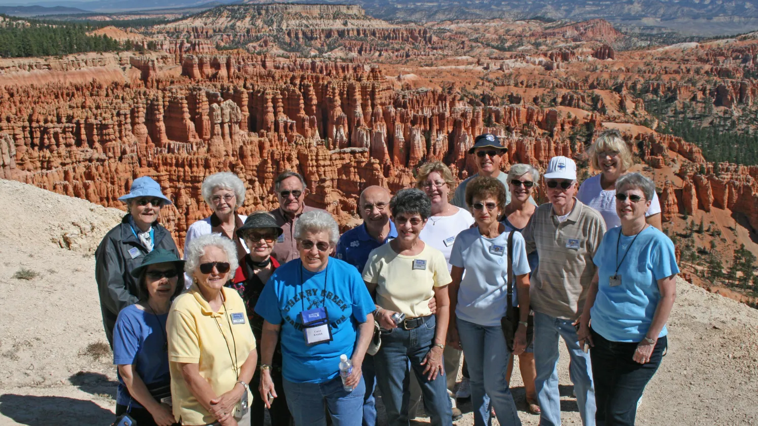 Sports Leisure travelers at Bryce Canyon National Park, Utah