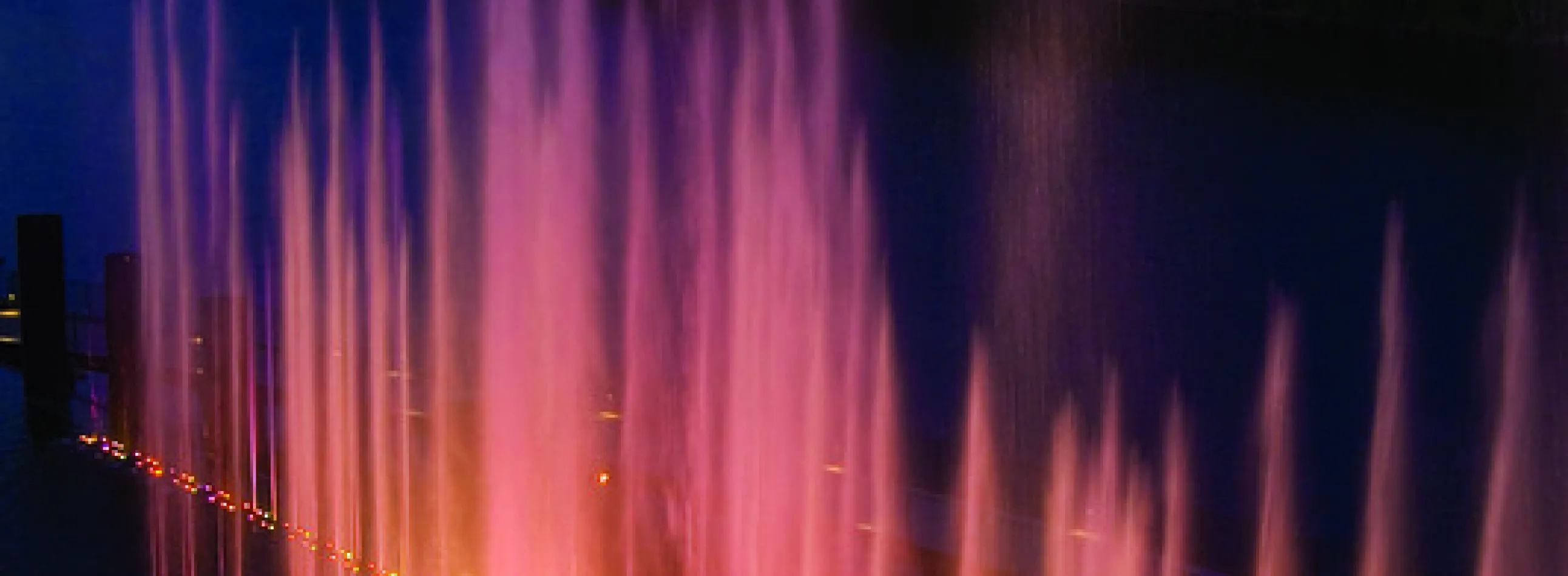 water and fire show