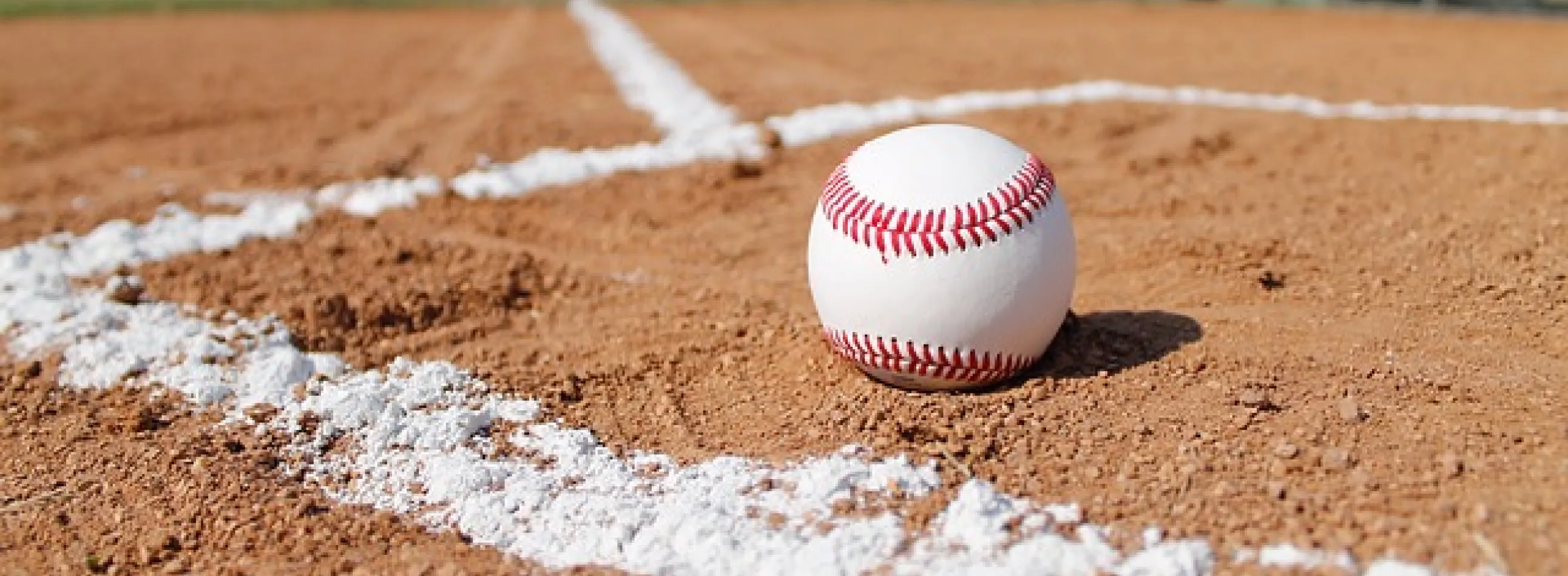 Baseball on the field