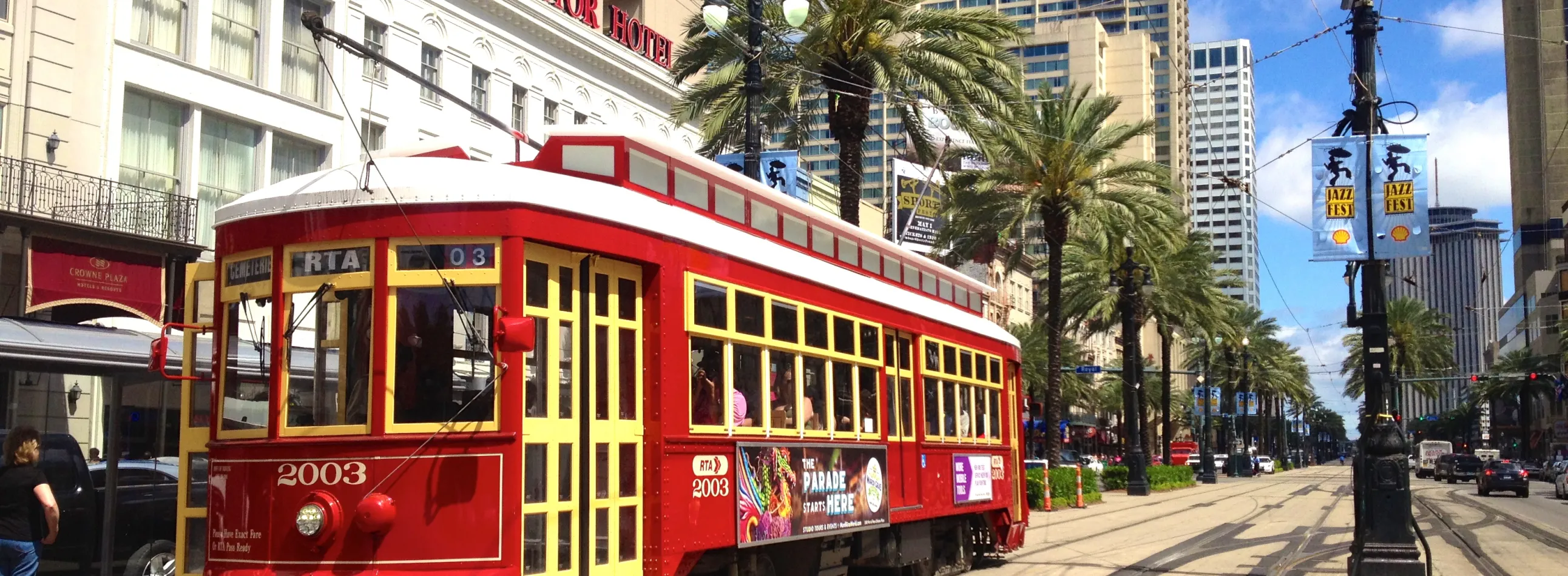 New Orleans streetcar by Didier Moïse