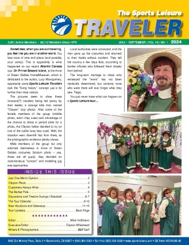 The Traveler - July-September 2024 cover