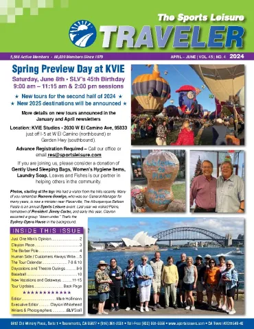 The Traveler - April-June 2024 cover