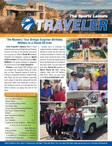 The Traveler - Jun/Jul 2017 cover
