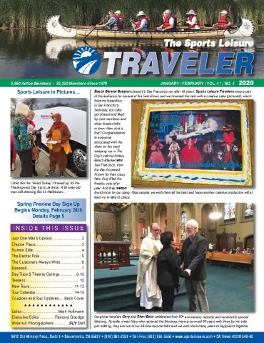 The Traveler - Jan/Feb 2020 cover