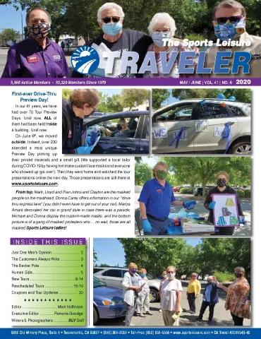 The Traveler - May/June 2020 cover