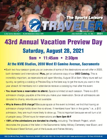 The Traveler - July/August 2021 cover