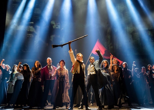 Photo of Les Miserables production by Matthew Murphy