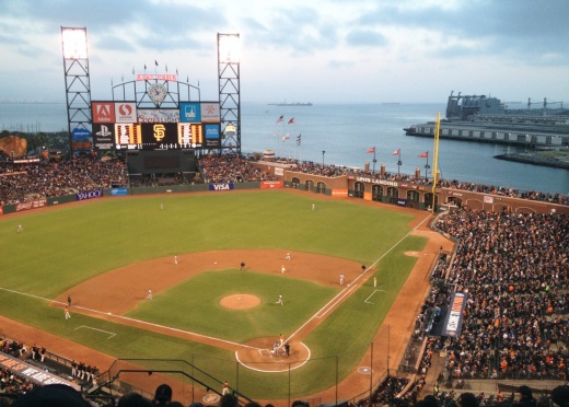 View of AT&T Park in San Francisco