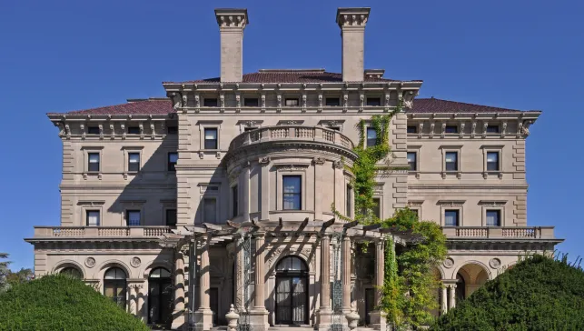 The Breakers Mansion in Rhode Island