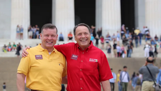 Sports Leisure tour directors Clayton and Mark