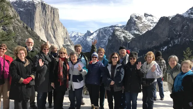 SLV Group photo at Yosemite