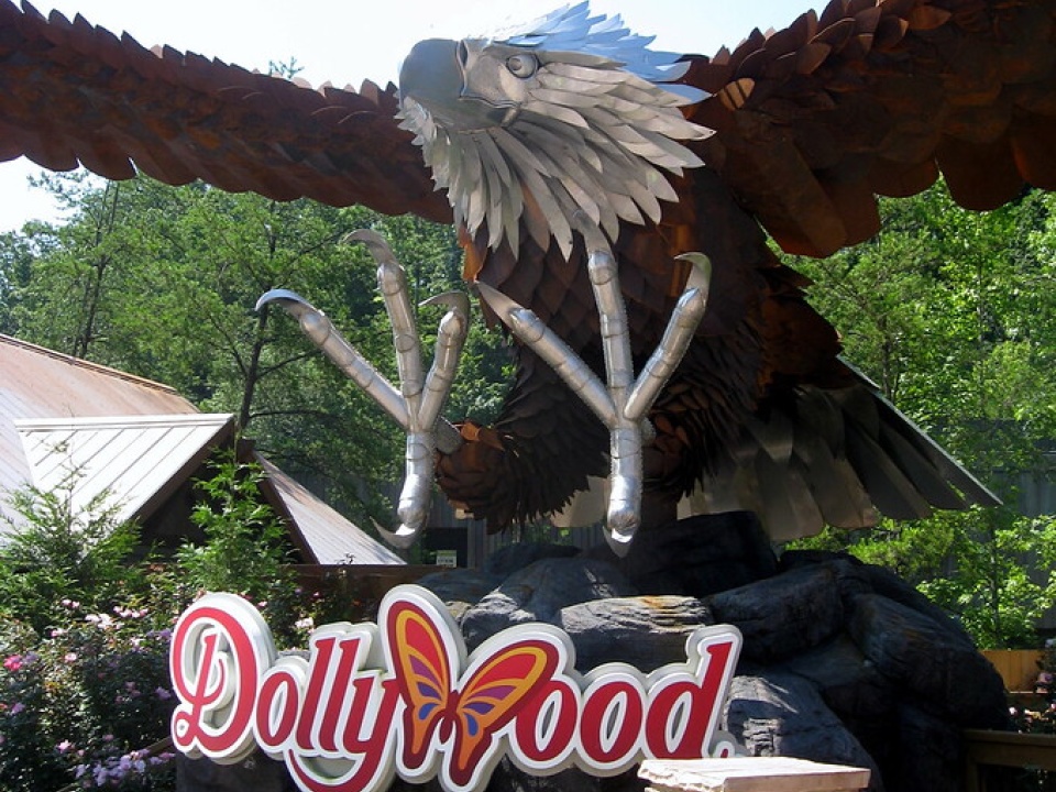 Dollywood Sign - wild eagle