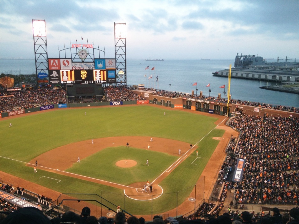 View of AT&T Park in San Francisco