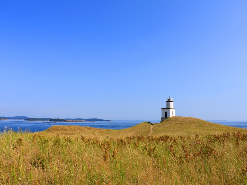 Lighthouse on San Juan Island, Washington
