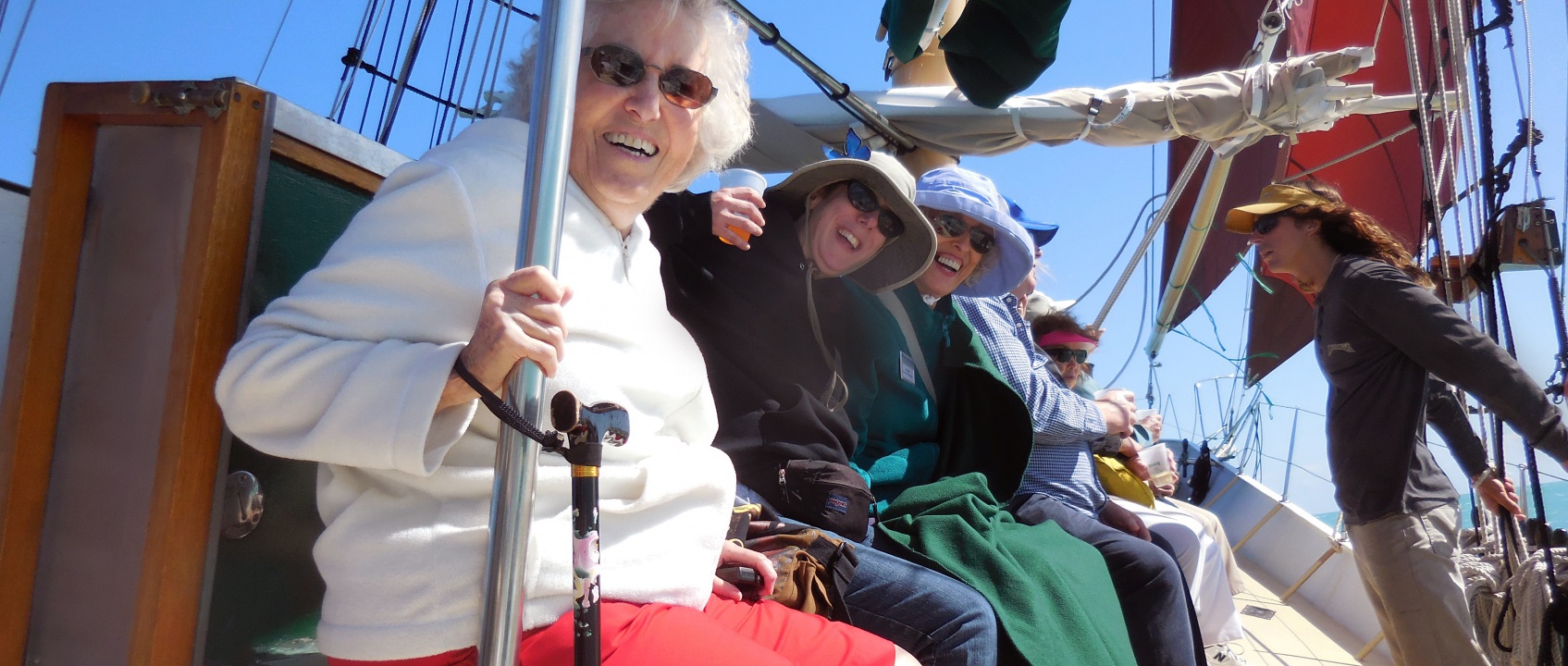 Sports Leisure travelers on a boat in Key West, Florida